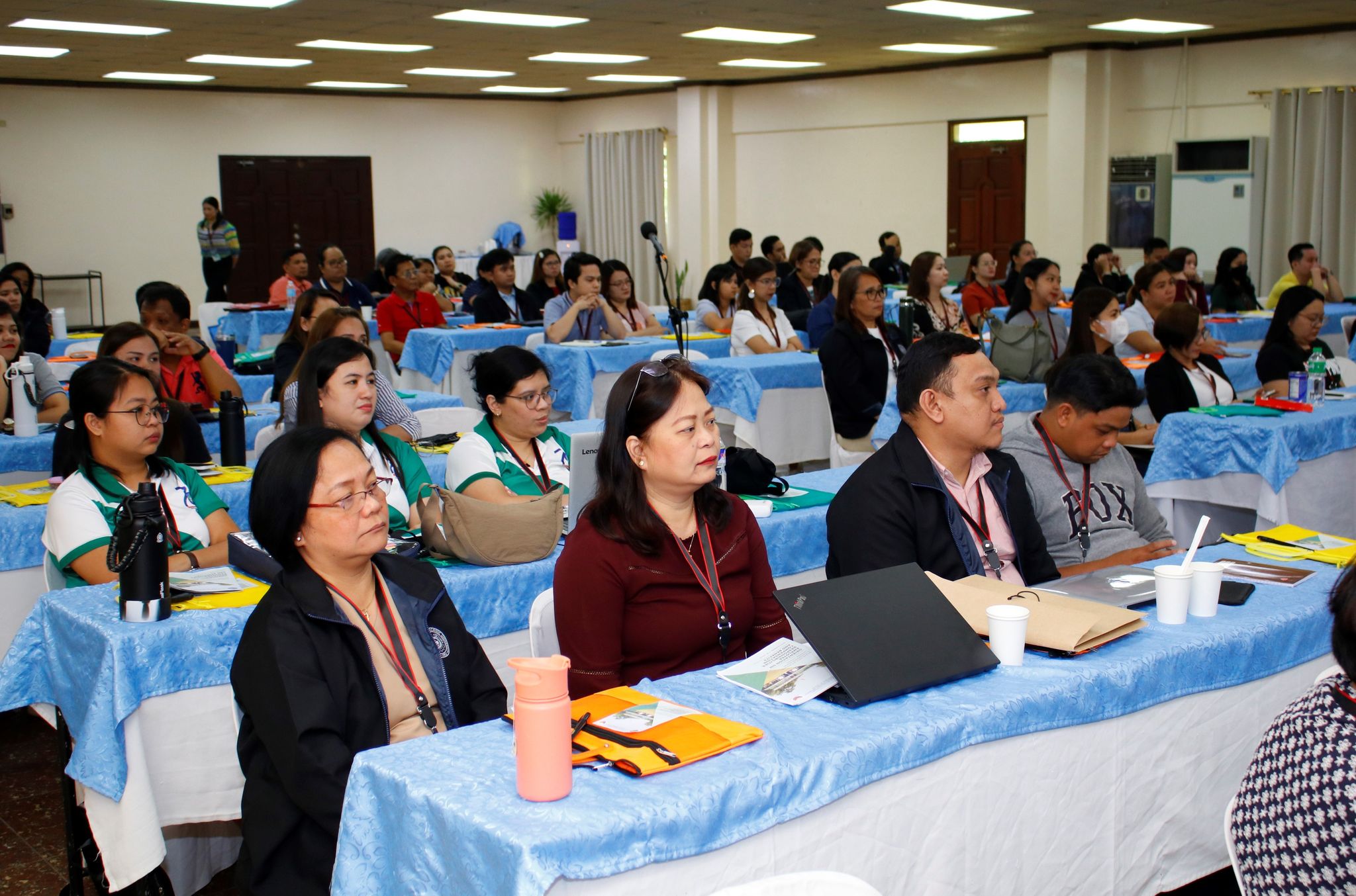 On HR dev't practices:  LSPU conducts non-teaching employee orientation
