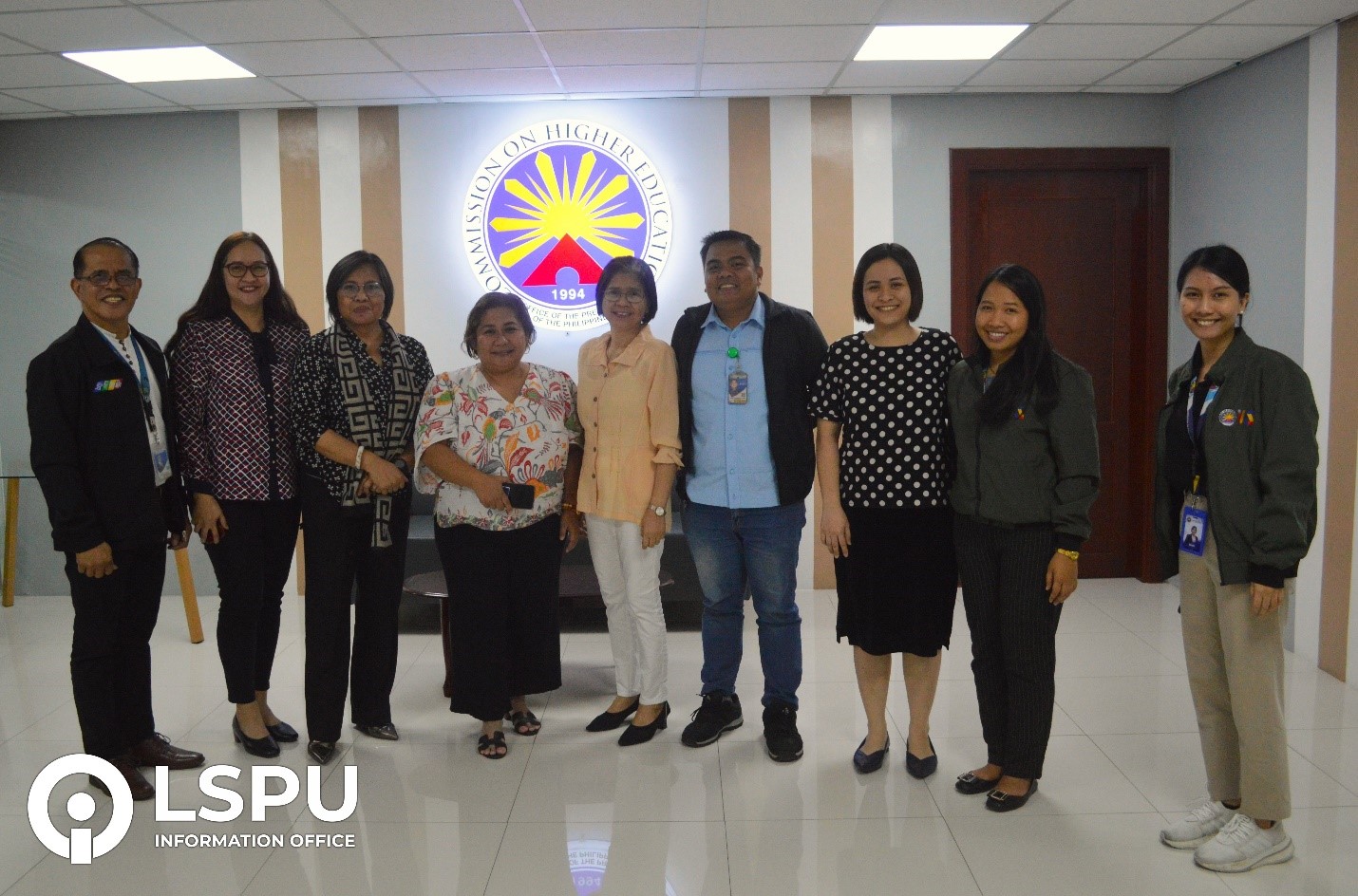 LSPU meets CHED-IAS for transnational higher education